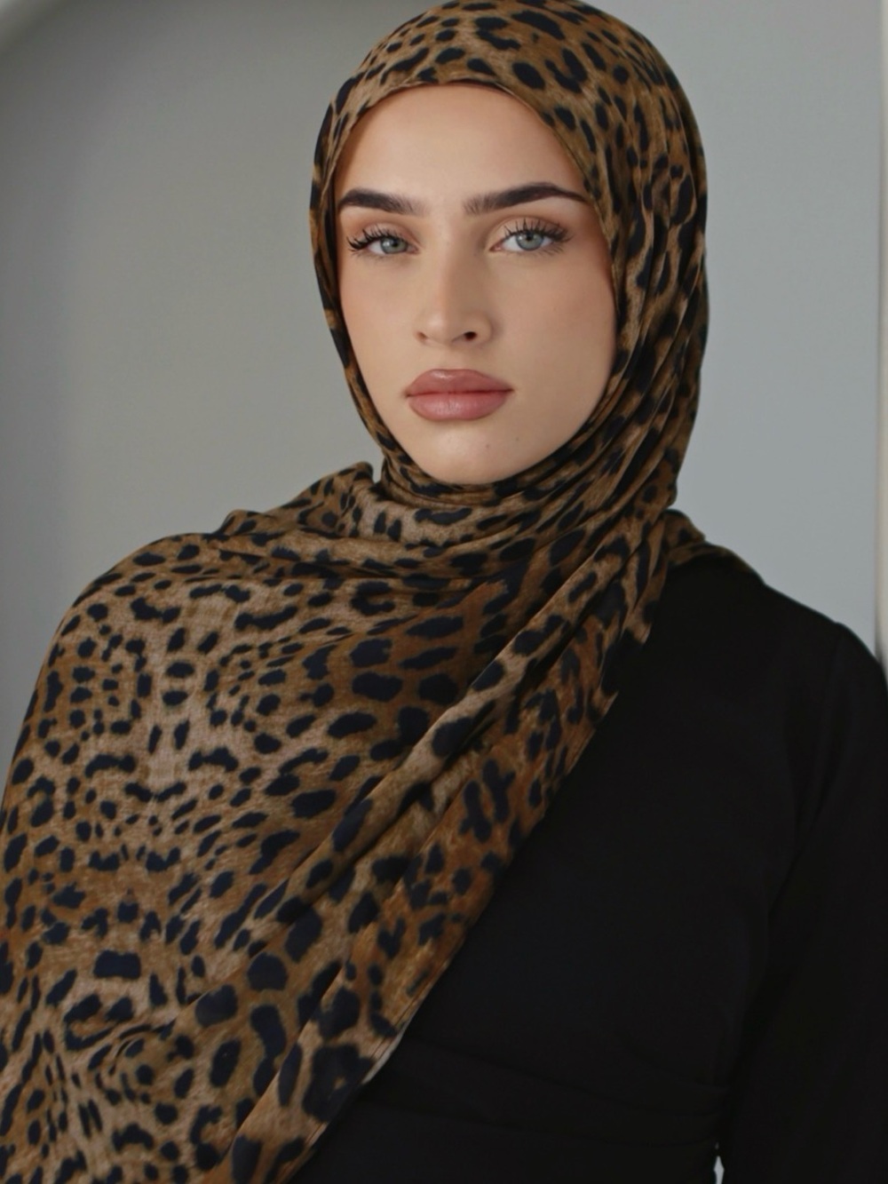 NWT | AYNA Leopard Print Modal Hijab